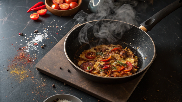 Over-seasoning food mistake