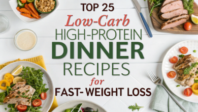 Top 25 Low-Carb High-Protein Dinner Recipes for Fast Weight Loss